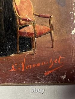 Miniature Painting, Louis VERNANCHET, Portrait of a Woman