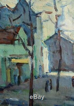 Montmartre, Paris, Painting, Painting, Utrillo, School Of Paris, Vlaminck