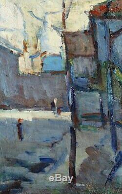 Montmartre, Paris, Painting, Painting, Utrillo, School Of Paris, Vlaminck
