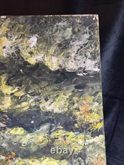 Neo-Impressionist 20th Century Monogrammed AY HSP Underwood Landscape 1970