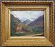 Oil On Canvas 19th Century Noted Auvergne 1830, ThÉodore Rousseau