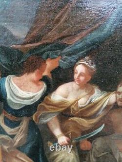 Oil On Toile Xviiith Judith And Holopherne Oil On Canvas