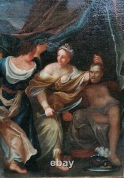 Oil On Toile Xviiith Judith And Holopherne Oil On Canvas