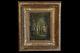 Oil On Wood Panel, 19th Century Gilded Wood Frame / Oil On Panel, Guilded Wood