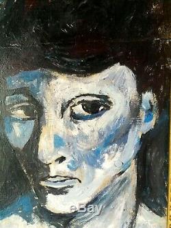 Oil On Wood Signed Picasso