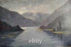 Oil On Wooden Panel, Signed Dieudonné Jacobs (1887-1967) At The Bottom Right