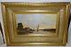 Oil Painting On Mahogany Nineteenth Channel Sailing School Switzerland Duval Louis Etienne