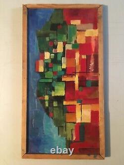 Oil Painting of Castrais 1940 Group of Monges Portrait to be Identified
