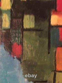 Oil Painting of Castrais 1940 Group of Monges Portrait to be Identified