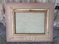 Oil Painting on Canvas MAU LOUIS Riverside + Wooden Frame #A217