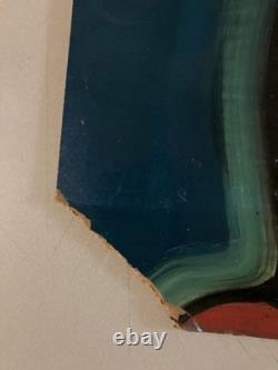 Oil Painting on Wood Panel Fauvist Expressionism 1950 Outsider Art