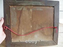 Oil Painting on Wood Signed Menard 1922