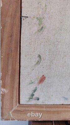 Oil Painting on Wood by Arthur Sénéry-Besnard. Corsican Pathway