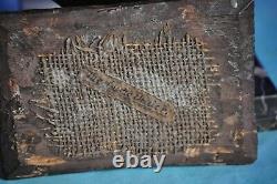 Oil Rare/français Wood 18th Certif Siecle. Authenticity/facture (rembrandt)