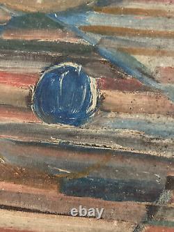 Oil Wood Abstract Painting 1940 To Identify Cubist Abstraction Cubism Cubist Art