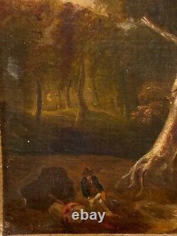 Oil on Canvas, French School, Early 19th Century, Forest A4384