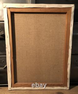 Oil on Canvas, Underwood Landscape Signed Brongniart 30.2x40.2 cm