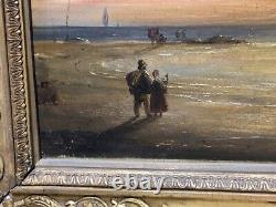 Oil on Marine Wood 19th Century