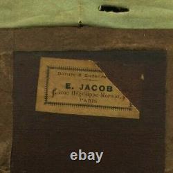 Oil on Panel Medieval Character 19th Century Wooden Frame Frame Maker E Jacob H586