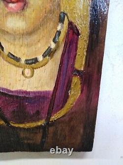 Oil on Wood Fayum V Claude POTY