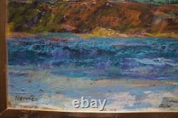 Oil on Wood LANDSCAPE Signed HERMAN (ARMAND KRAEMER)