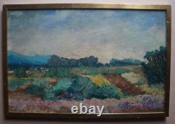 Oil on Wood LANDSCAPE by the Painter HERMAN (ARMAND KRAEMER)