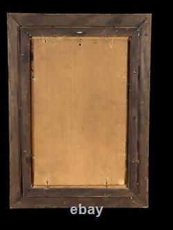 Oil on Wood Panel Flag Bearer of the Flemish Civic Guard