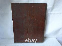 Oil on Wood Panel Young Man signed LEMONNIER at bottom right and dated