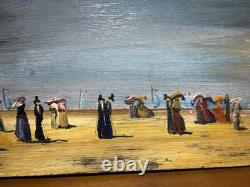 Oil on Wood Signed Diotallevi (Joseph Born in 1959)