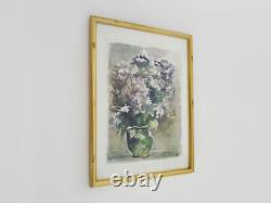 Oil on wood by Riccardo Capone Procession 1950s 1960s