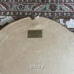 Oil on wood, mimosas and carnations, circa 1900, signature to identify, very rare