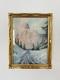 Oil On Wood Mountain Landscape Samoens To Be Identified (l Quénard) Early 20th Century