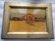 Oil On Wood Painting By &Eacute;mile Troncy (s&eacute;tif 1857&ndash;1943), Train Station