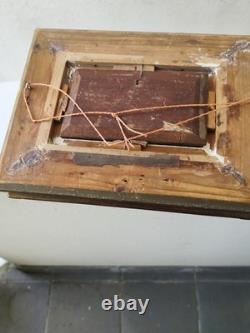 Oil on wood panel attributed to Jean Jacques Henner night landscape