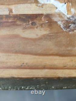 Oil on wood panel attributed to Jean Jacques Henner night landscape