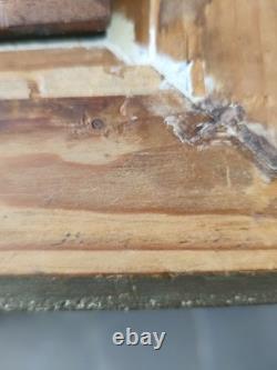 Oil on wood panel attributed to Jean Jacques Henner night landscape