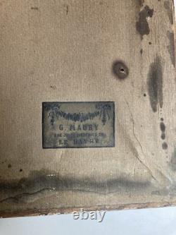 Oil painting on cardboard and wood, 1927, Expressionist, Expressionism, to be identified