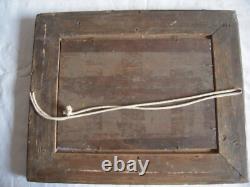 Old Oil on Wood Animated Landscape Barbizon School