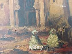 Old Oriental Landscape Painting Oil Painting Antique Oil Painting