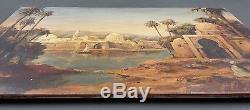 Old Oriental Landscape Painting Oil Painting Antique Oil Painting