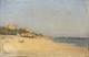 Old Painting Cannes Croisette Theophile Jaouen 1890 Impressionist
