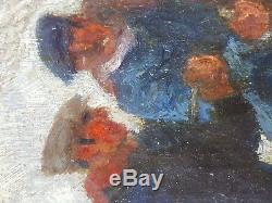 Old Painting Marcel Bloch (1884-) Old Painting Oil Painting Oil Painting