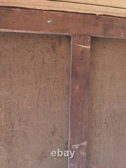 Old Painting Oil Canvas HST French School Rabbit Hare Fruit Baroque XIX