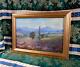 Old Painting Oil French School Of Barbizon 19th Century Gilded Wood