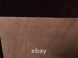 Old Painting Oil School of Barbizon French Canal Seine DLG XIX 19