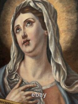 Old Painting/Oil on Wood/End of the 18th Century/38.5x30cm