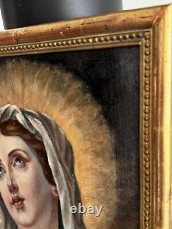 Old Painting/Oil on Wood/End of the 18th Century/38.5x30cm