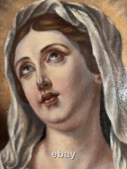 Old Painting/Oil on Wood/End of the 18th Century/38.5x30cm