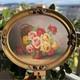 Old Painting On Wood, Oil France 19th Century