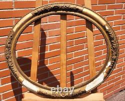 Old Painting signed French School Animated Landscape Oil on Panel